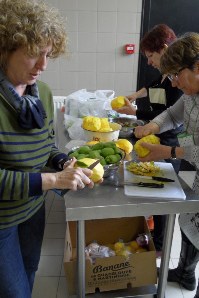 Pr�paration du dessert