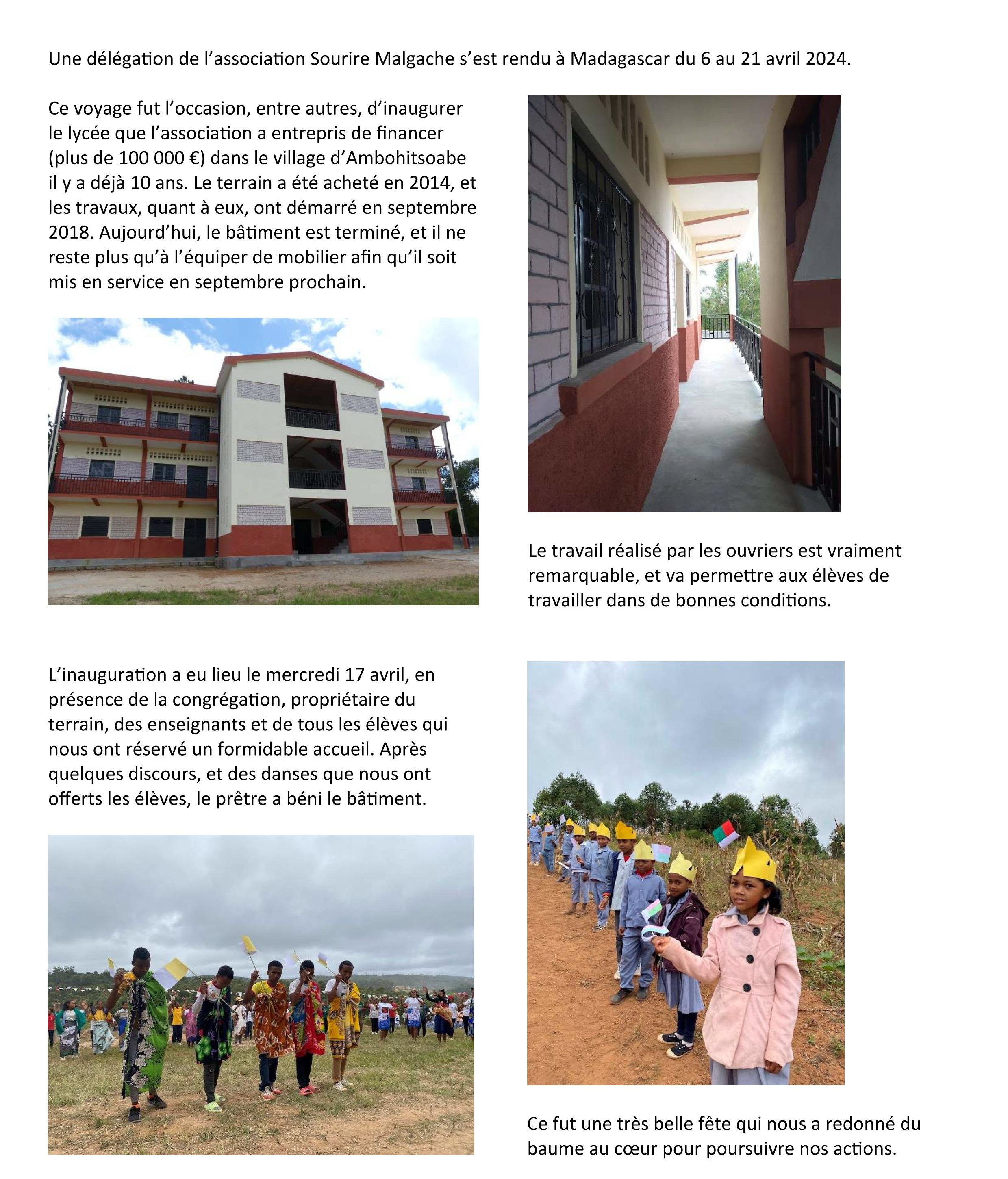 Récit du voyage p.1